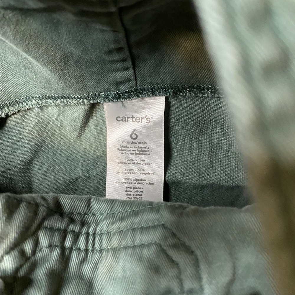 Baby boy overalls size 6 months